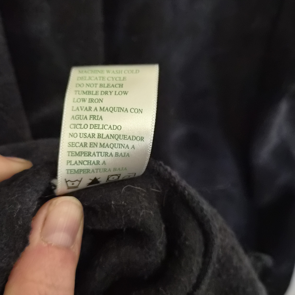 EUC Green Tea Black/Deep Gray Tie-Dye Snap Neck Fleece Pullover – XXL - Picture 5 of 5